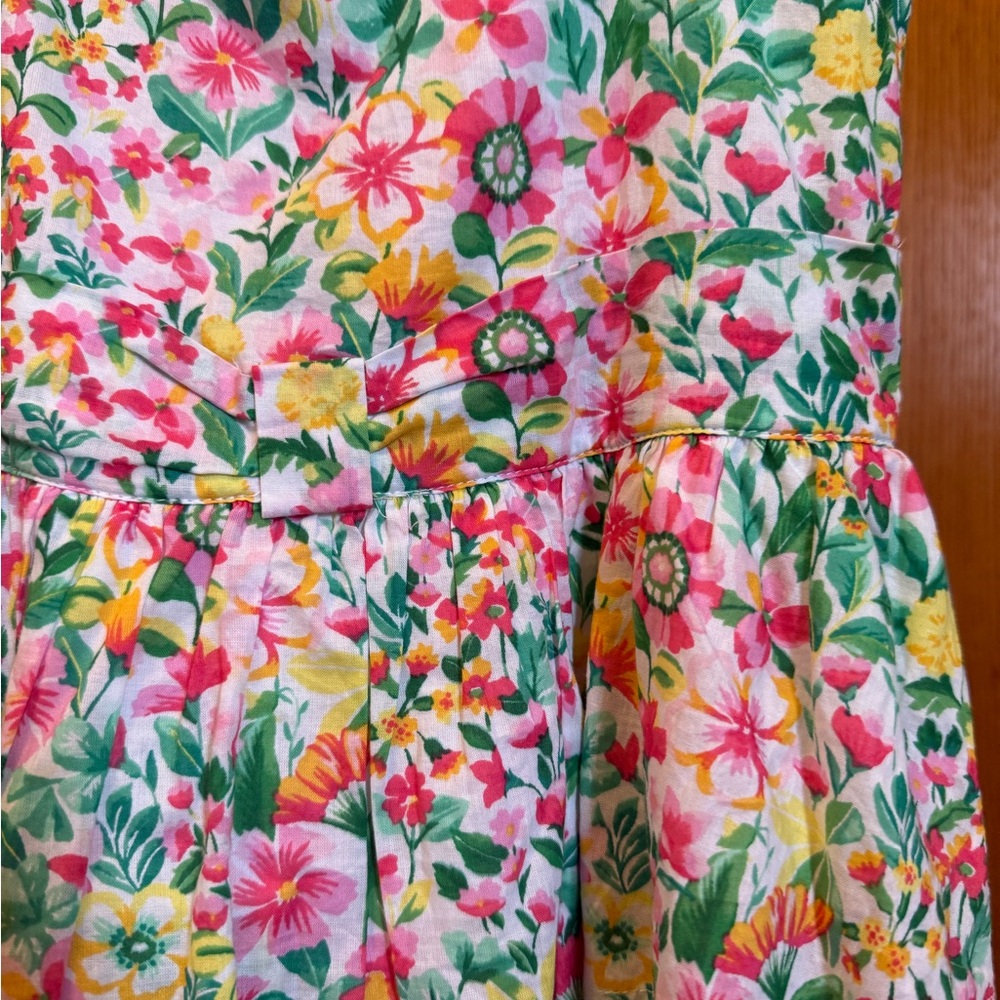 Janie and Jack Floral Sundress w/ Sweetheart Neckline - Picture 2 of 4